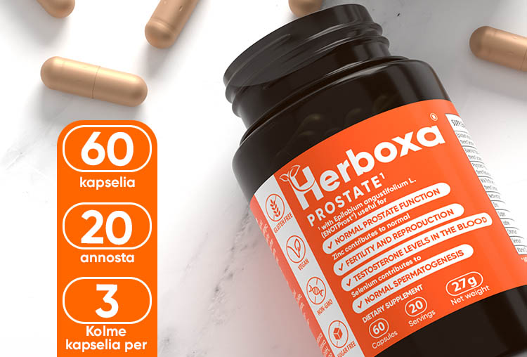 HERBOXA PROSTATE | 60 kapselia