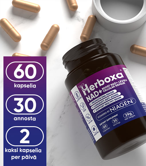 HERBOXA NAD+ - 60 kapselia